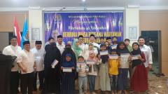 Beri Santunan Anak Yatim dan Janda Wartawan, PWI Riau Juga Serahkan 320 Bingkisan untuk Anggota